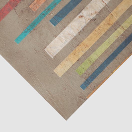 2-Up Paper Fences II Tissuepapier (Detail)