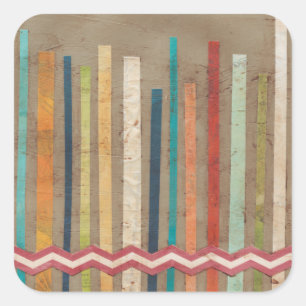 2-Up Paper Fences II Vierkante Sticker