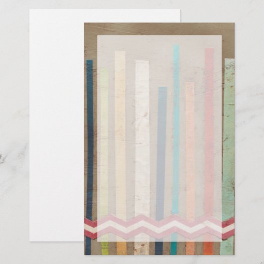 2-up papieren hekken II Briefpapier (Voorkant / Achterkant)