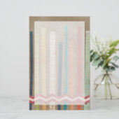 2-up papieren hekken II Briefpapier (Staand voorkant)