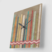 2-up papieren hekken II Vierkante Klok (Hoek)