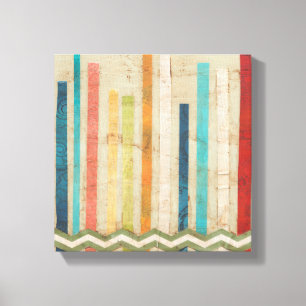 2-up papieren hekken IV Canvas Afdruk