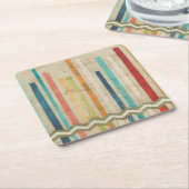 2-up papieren hekken IV Kartonnen Onderzetters (Schuin)