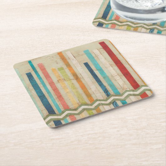 2-up papieren hekken IV Kartonnen Onderzetters (Schuin)