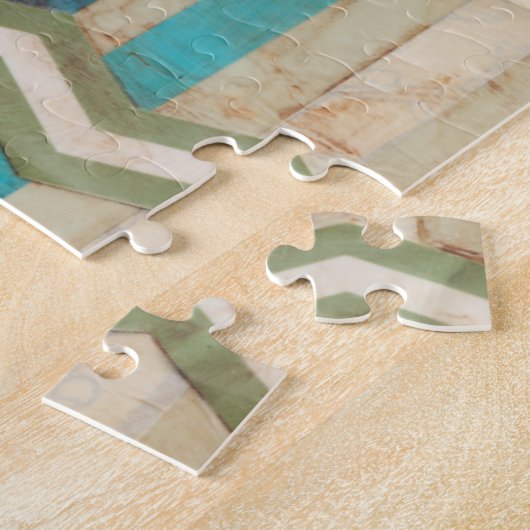 2-up papieren hekken IV Legpuzzel (Zijkant)