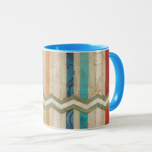 2-up papieren hekken IV Mok (Voorkant rechts)