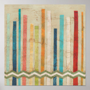 2-up papieren hekken IV Poster