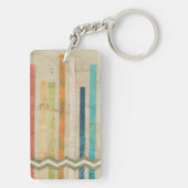 2-up papieren hekken IV Sleutelhanger (achterkant)