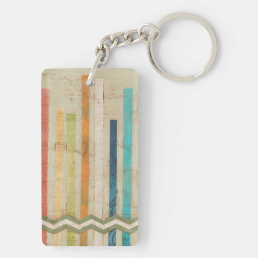 2-up papieren hekken IV Sleutelhanger (achterkant)