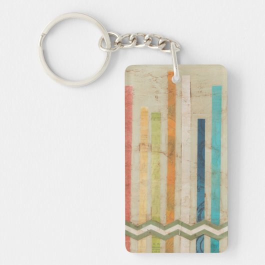 2-up papieren hekken IV Sleutelhanger (Voorkant)