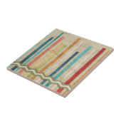 2-up papieren hekken IV Tegeltje (Zijkant)