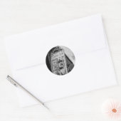 2 uur service ronde sticker (Envelop)