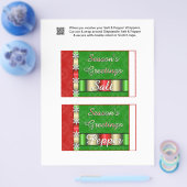 2 Vakantie Kerst Zout & Peper Strooier Verpakkinge Flyer (Enkel)