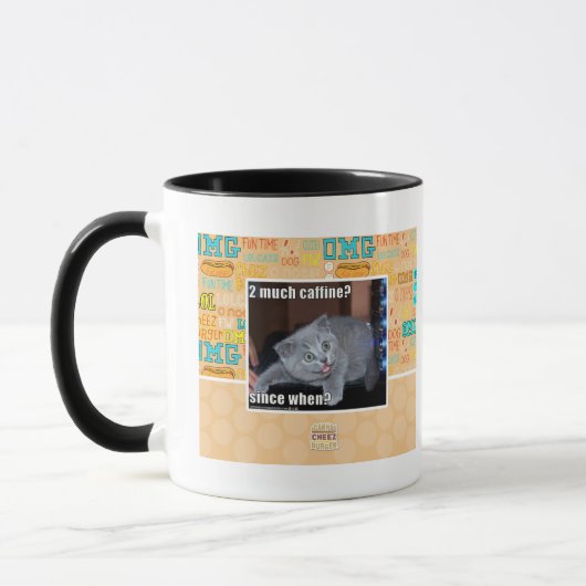 2 veel cafeïne? mok (Links)