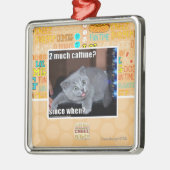 2 veel caffine? metalen ornament (Links)