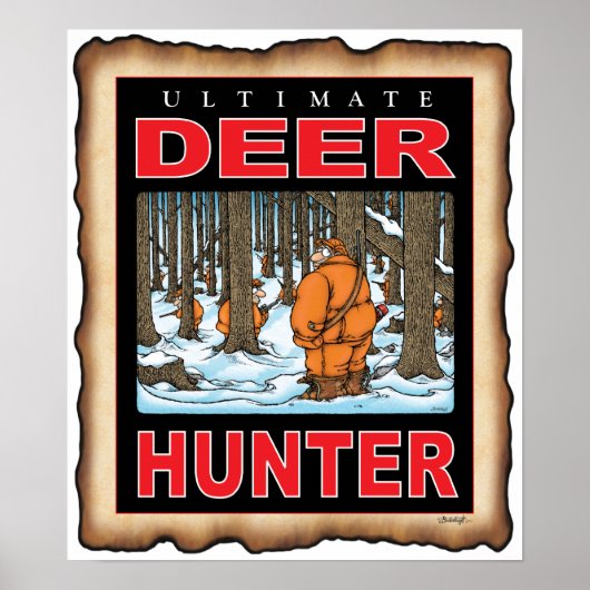 2 VEEL ULTIEME DEER HUNTER klein poster (Voorkant)