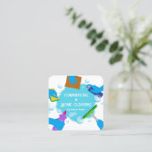 2 Veelvoudige Namen Schoonmakend Visitekaartje (Staand voorkant)