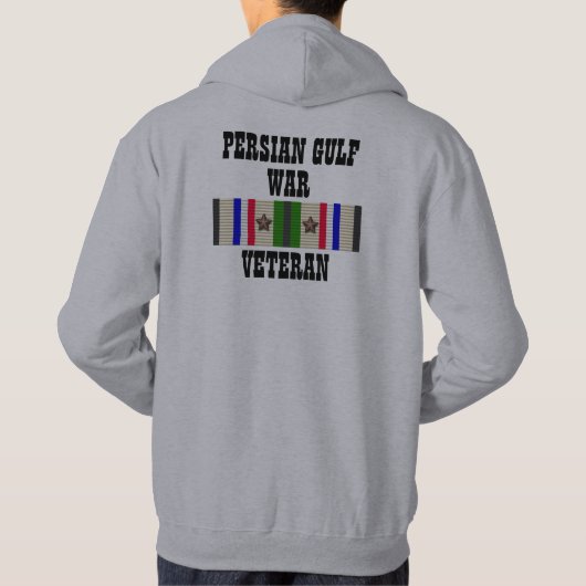 2 VELDTOCHTENSTERREN / GOLF OORLOG VETERAN HOODIE (Achterkant)