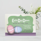 2 Verdroogde eieren - Paasdagdroging Kaart (Staand voorkant)