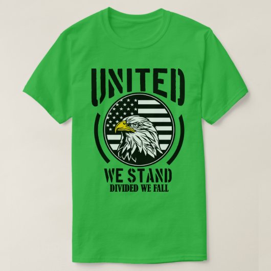 2 VERENIGDE AMERIKA T-SHIRT (Design voorkant)