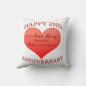 2. Verjaardag Kussen (Achterkant)