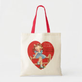 2 verschillende Schattigee  Valentijnsdag harten Tote Bag (Voorkant)