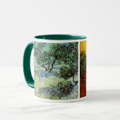 2 verschillende Van Gogh Olive Grove Treve  Art Mok (Voorkant links)