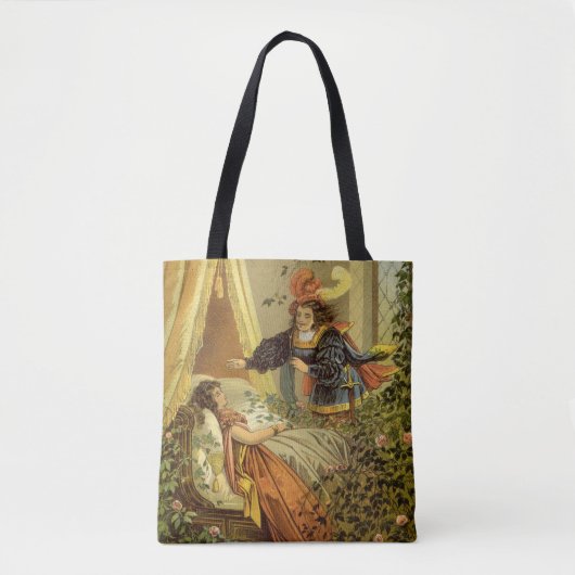 2 verschillende  Victoriaans design voor airy Tale Tote Bag (Voorkant)