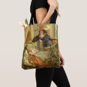 2 verschillende  Victoriaans design voor airy Tale Tote Bag (Dichtbij)