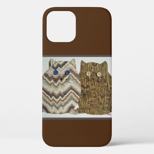2 Vetkatten #1 Case-Mate iPhone Case (Achterkant)