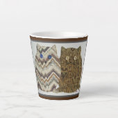 2 Vetkatten #1 Latte Mok (Voorkant)