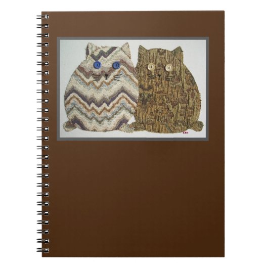 2 Vetkatten #1 Notitieboek (Voorkant)