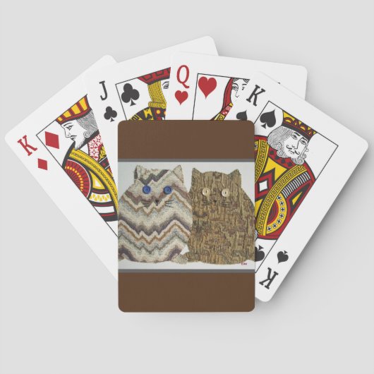 2 Vetkatten #1 Pokerkaarten (Achterkant)