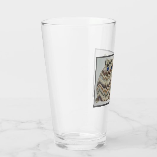 2 Vette Katten #1 Glas (Rechts)