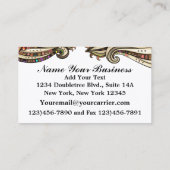 2 Visitekaartjes versie - Society Diva (Achterkant)