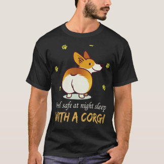 2 Voel je veilig 's nachts Slaap met een Corgi T-shirt