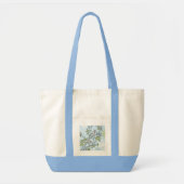 2 Vogels,  monogram Canvas tas (Voorkant)