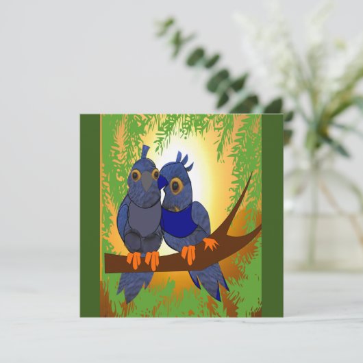 2 Vogels Puzzel (Staand voorkant)
