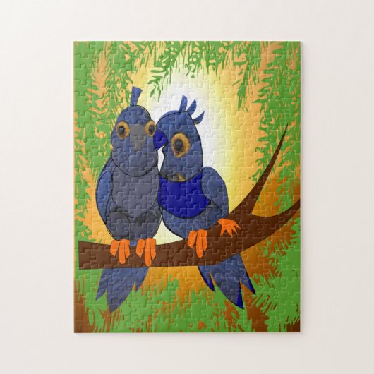 2 Vogels Puzzel (Verticaal)