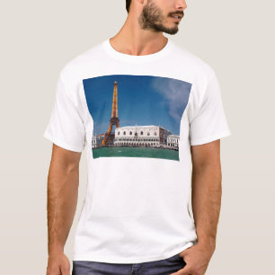 2 voor 1 Venetië en Parijs - Gemengde wereld T-shirt