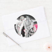 2 voor wegvervoer ronde sticker (Envelop)