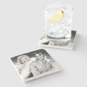 2 voor wegvervoer stenen onderzetter (Zijkant)