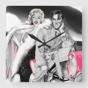 2 voor wegvervoer vierkante klok