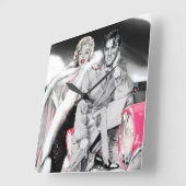 2 voor wegvervoer vierkante klok (Hoek)