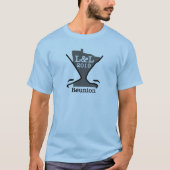 2-vormige grijze Logo T-shirt (Voorkant)