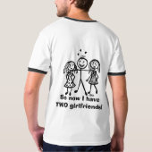 2 Vriendinnen T-shirt (Achterkant volledig)