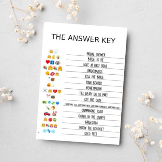 2 Vrijgezellenfeest Spelletjes Elegante Eucalyptus Kaart