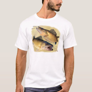 2 Walleye Feeding T-shirt