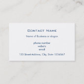 2 Waterverf van de bruine Eigenaars Visitekaartje (Achterkant)