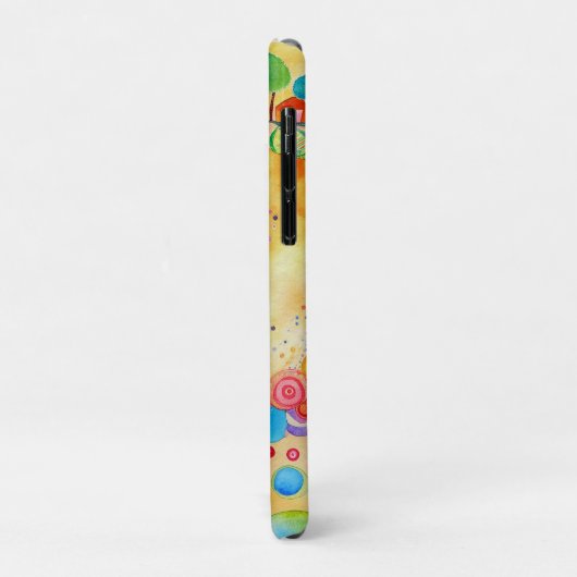 *~* 2 Waterverf Zee strand parasol zand Case-Mate iPhone Case (Achterkant/links)